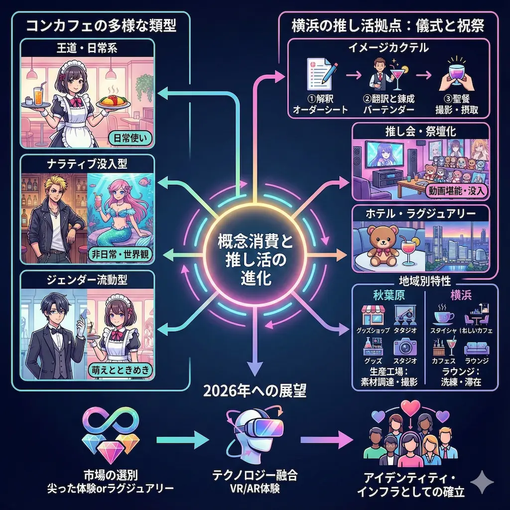 コンカフェ 推し活 イメージカクテル