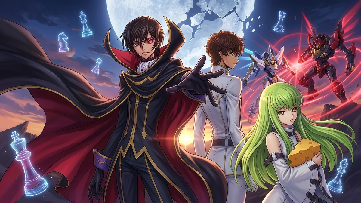 【コードギアス】アニメ見る順番！TV版と劇場版3部作・復活の違い完全解説