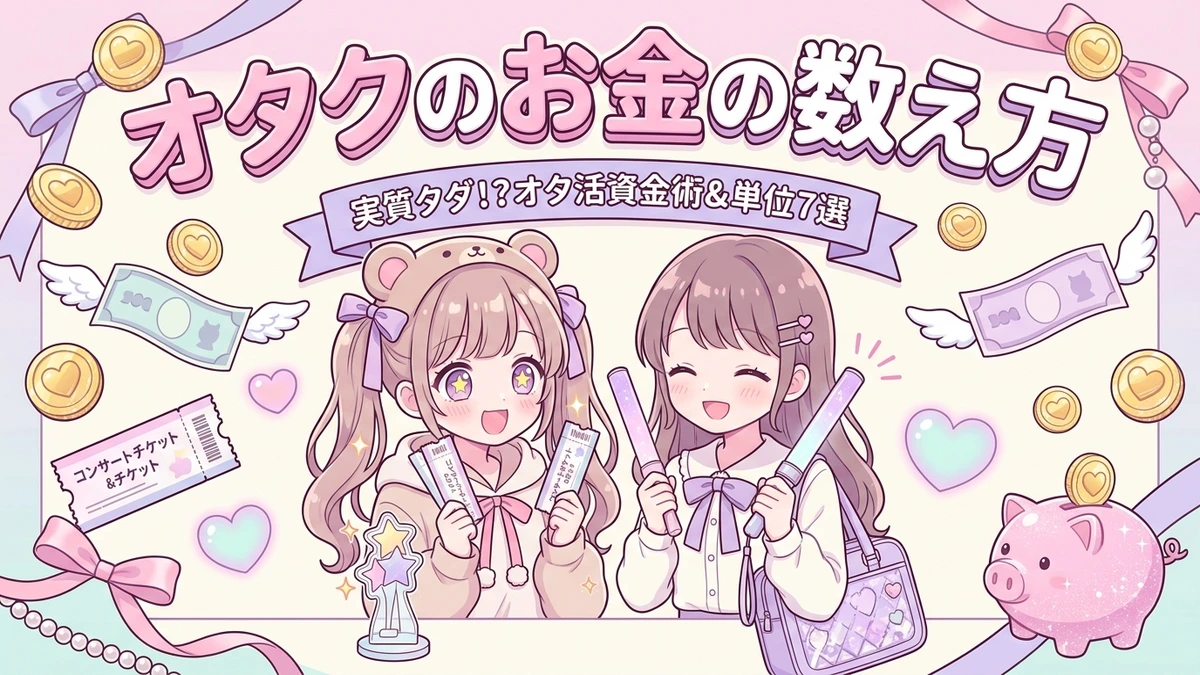 オタクしか使わない単位とお金の数え方7選！実質タダや1栄一の意味