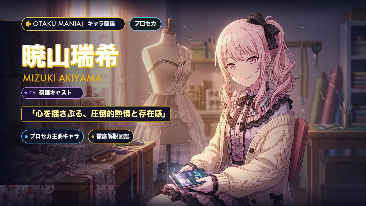 暁山瑞希プロフィール！プロセカニーゴボクっ娘の秘密と代表曲図鑑