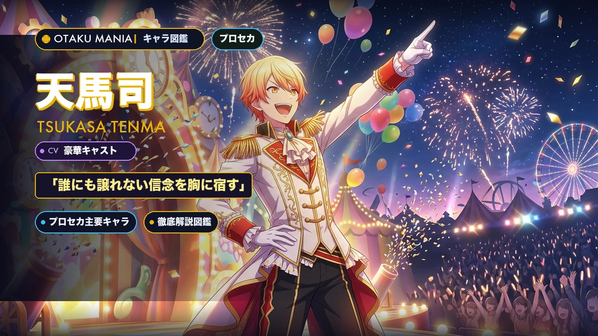 天馬司プロフィール！プロセカワンダショ座長の軌跡とスターの夢