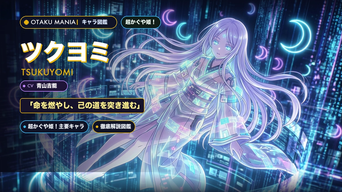 ツクヨミプロフィール！超かぐや姫青山吉能演じる正体と名シーン