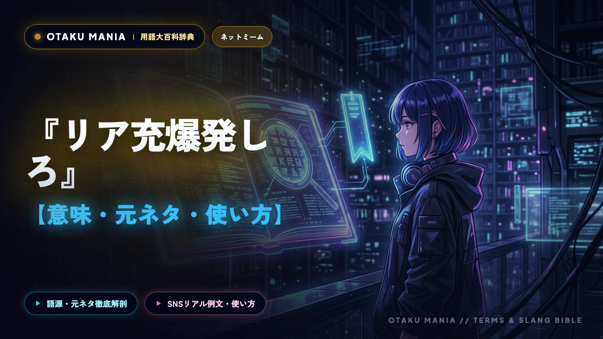 リア充爆発しろの意味や元ネタは？ボカロ曲・ゲーム・ネット史を徹底解説