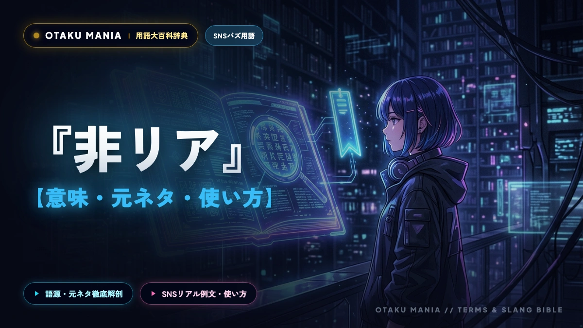 非リアとは？意味と陰キャの違いに悩む深夜オタクがソロ充へ化ける術