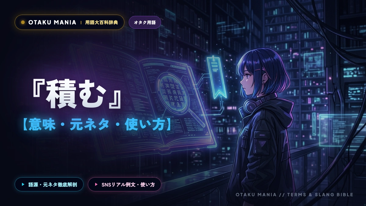「積む」の意味と元ネタとは？大量購入の心理・処分方法とマナーを完全解読