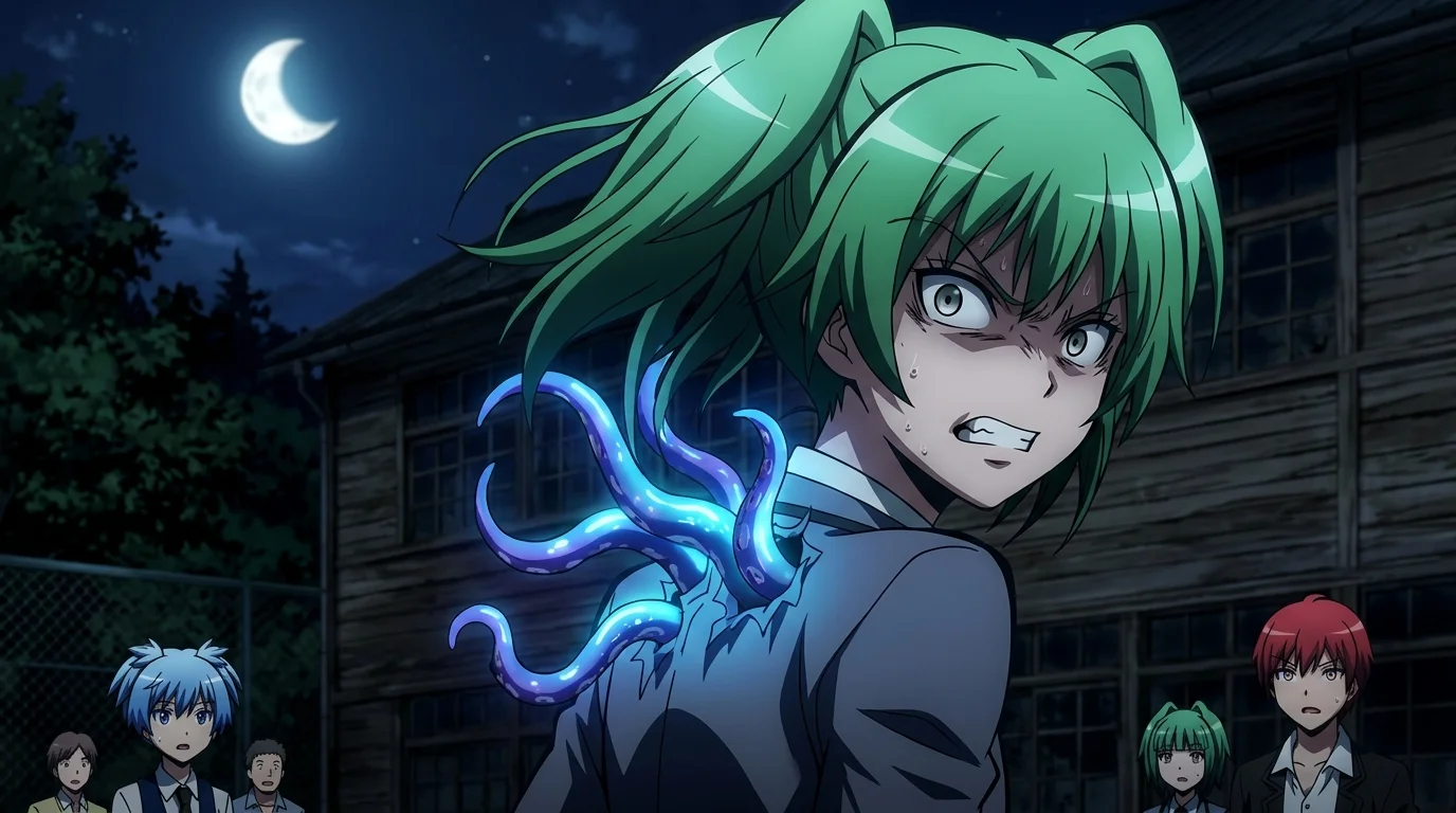 暗殺教室15話の茅野カエデの触手に鳥肌が立つ理由！第1話からの伏線と復讐の真実