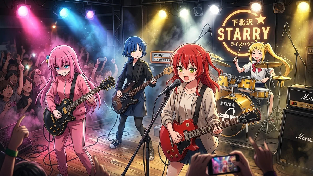 【ぼざろバイブル】結束バンド全キャラ・声優・下北沢聖地と神曲完全ナビ