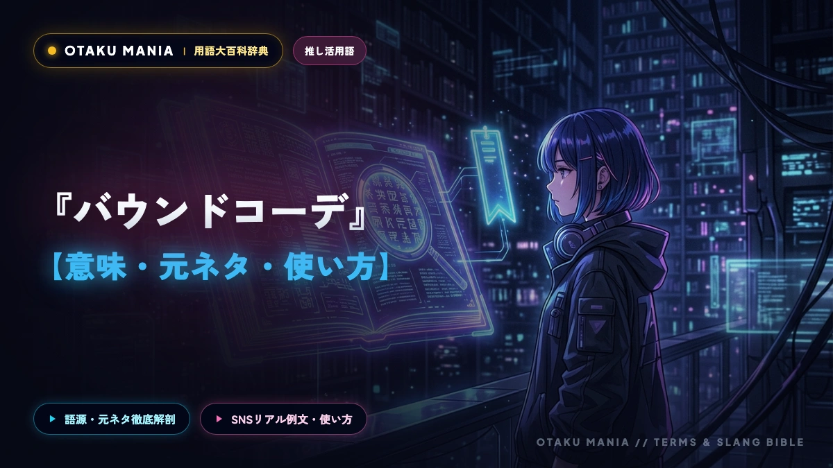 バウンドコーデとは？コスプレとの違い・私服で推しに狂う概念の作り方