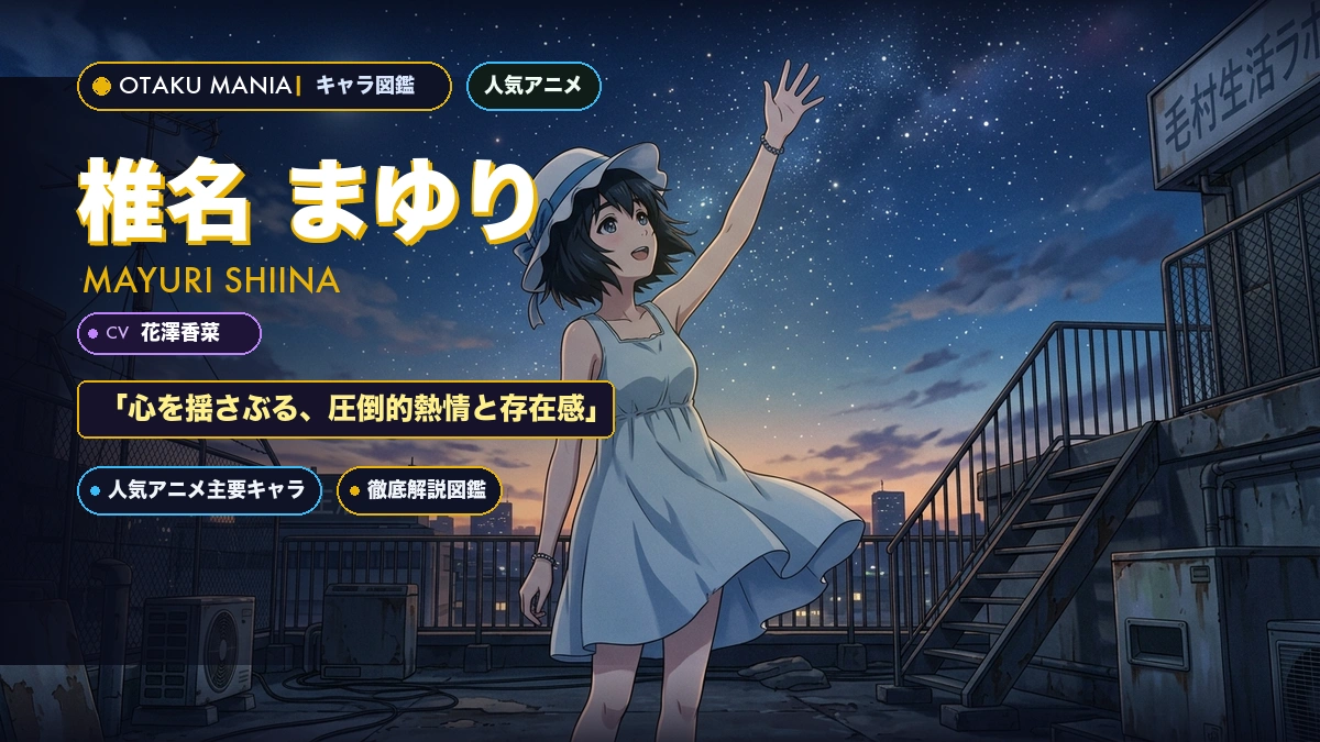 椎名まゆりプロフィール！トゥットゥルーの天使とオカリンの懐中時計
