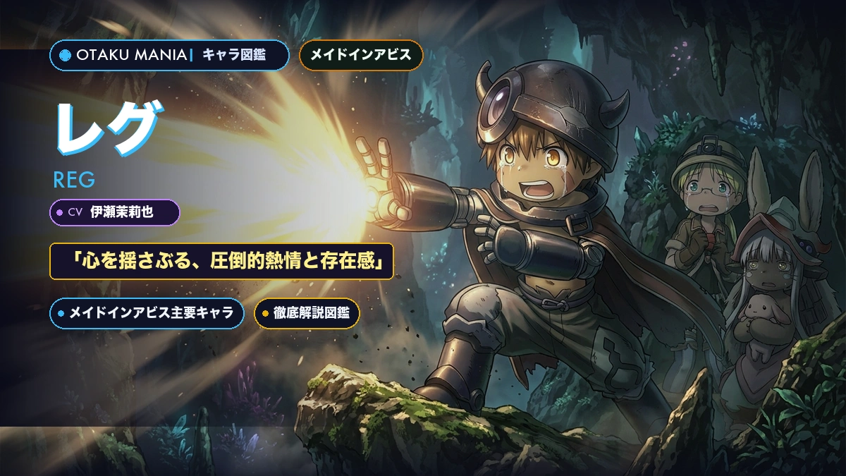 レグプロフィール！メイドインアビス火葬砲と奈落の至宝の謎解読