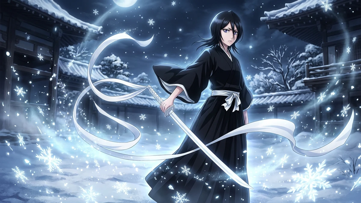 朽木ルキアプロフィール！袖白雪と絶対零度の卍解・白霞罸の強さ