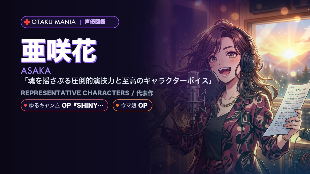 【亜咲花】ゆるキャン△OP神曲！『SHINY DAYS』主題歌