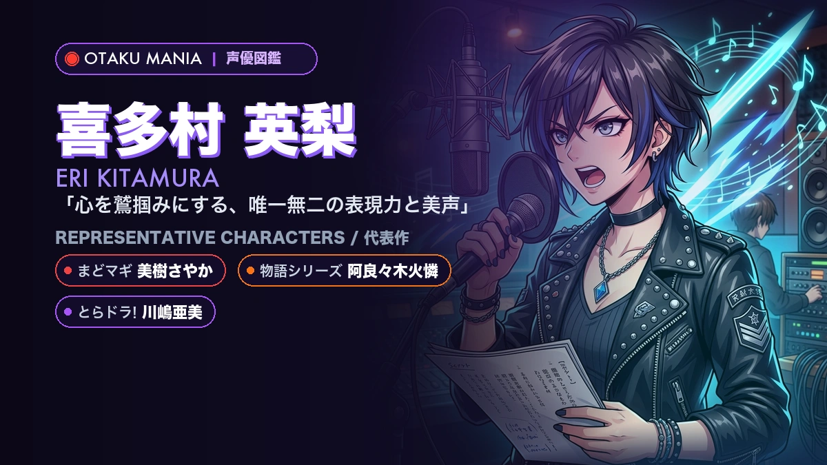 【喜多村英梨】美樹さやかの代表作キャラ！『まどマギ』出演作まとめ