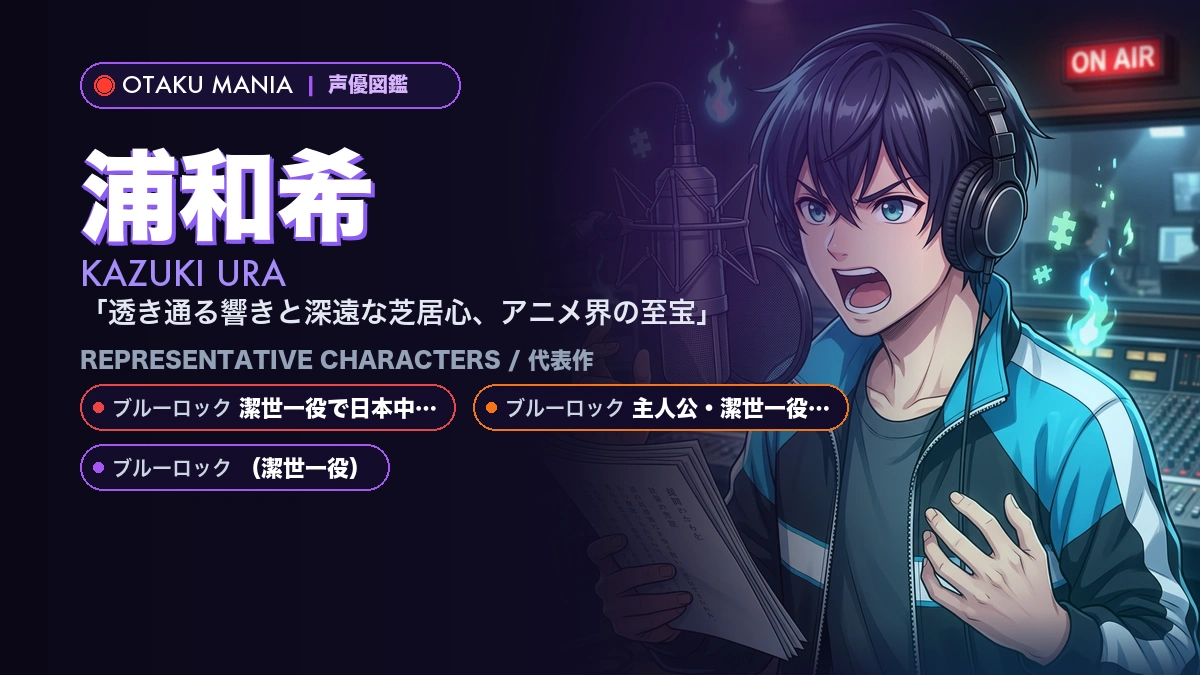 【浦和希】潔世一や主人公・潔世一！『ブルーロック』の代表作キャラ