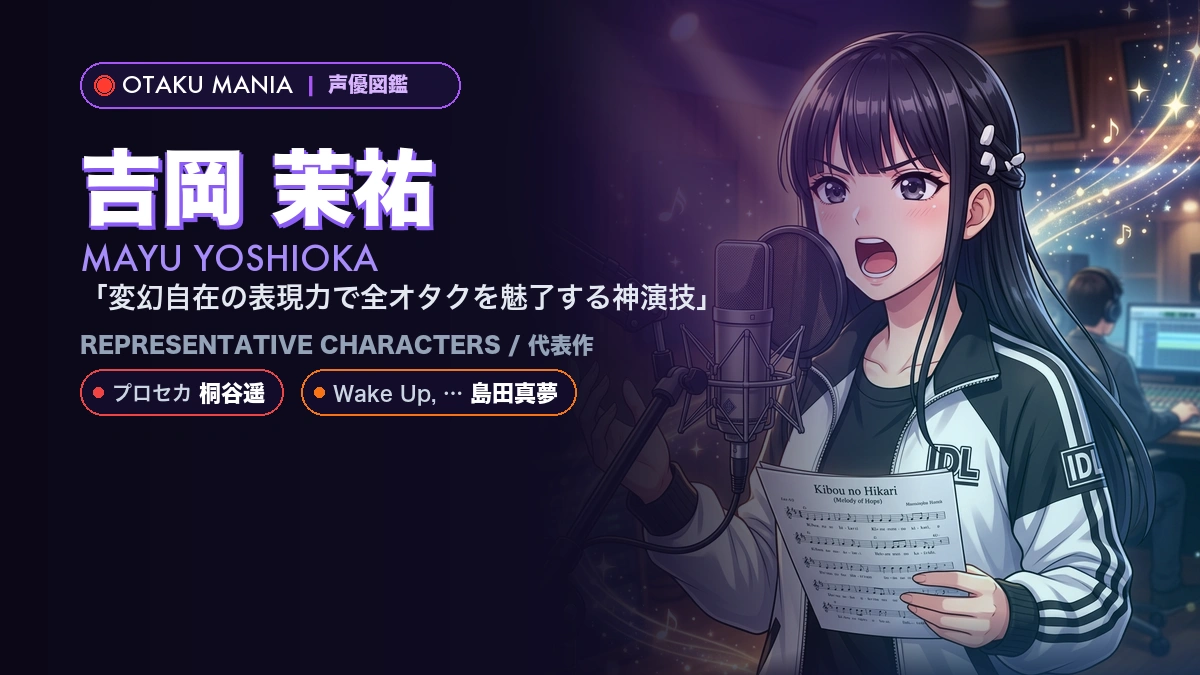 【吉岡茉祐】桐谷遥や島田真夢！『プロセカ』の代表作キャラ