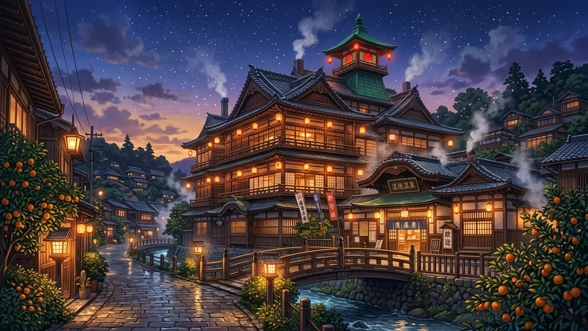 【愛媛】アニメ聖地巡礼＆オタク旅完全バイブル！道後温泉油屋・アオアシ下灘駅巡回マップ