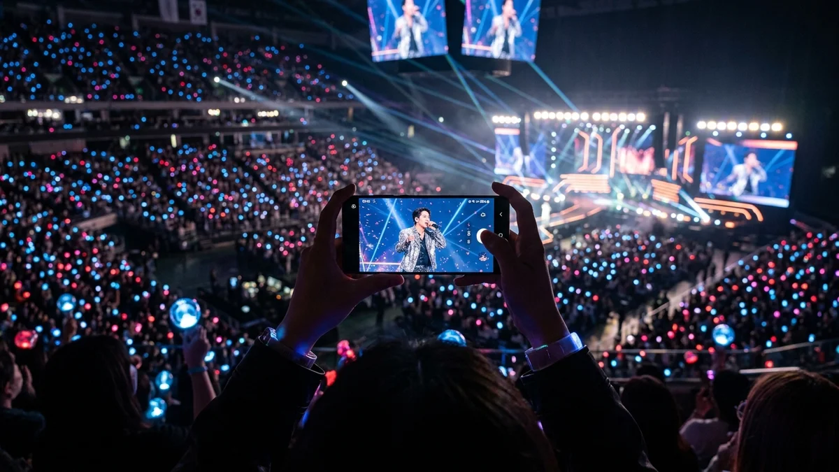 Galaxy Ultraのライブ撮影!天井席から推しが拝めるレンタル術