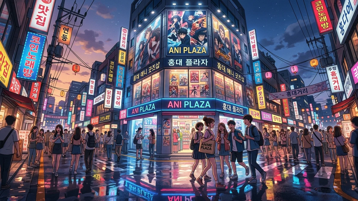 【韓国オタク街】弘大AK PLAZA＆俺アラWebtoon聖地巡礼