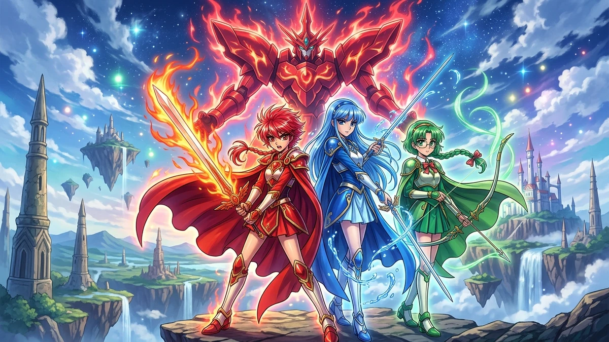 魔法騎士レイアース新作アニメ放送日と旧作違い新声優キャスト完全比較