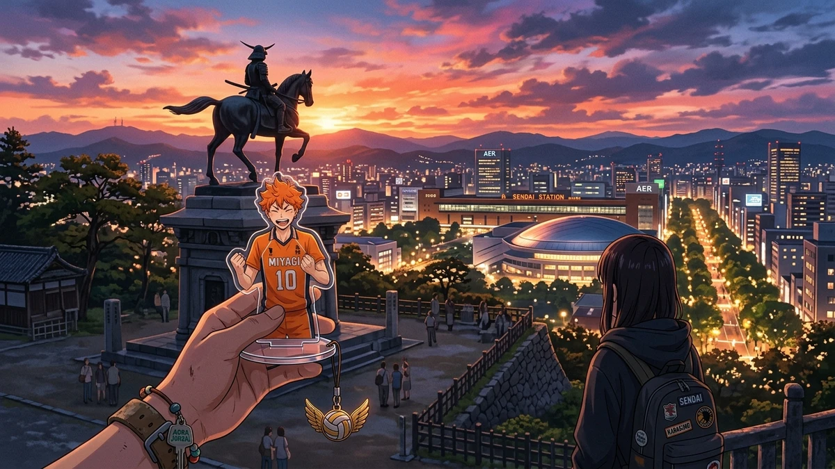 【保存版】宮城・仙台アニメ聖地巡礼＆オタク旅完全バイブル！ハイキューカメイアリーナ・ジョジョ杜王町巡回マップ＆遠征モデルコース