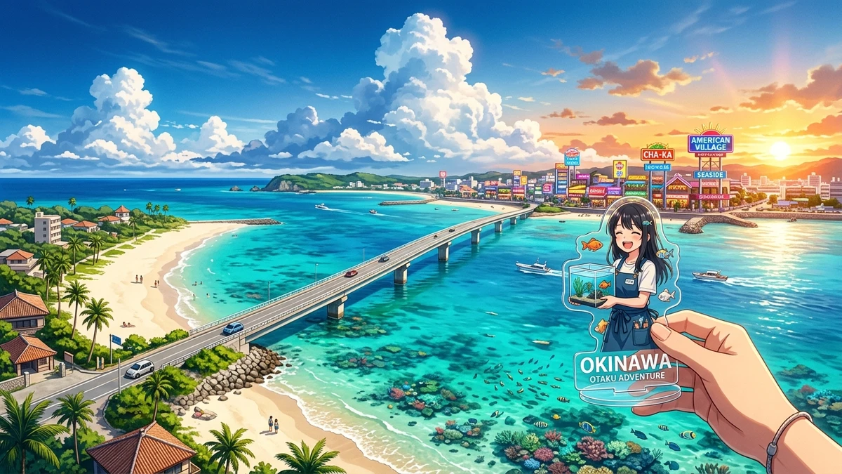 【保存版】沖縄アニメ聖地巡礼＆オタク旅完全バイブル！アクアトープ南城・SK8那覇北谷巡回マップ＆遠征モデルコース