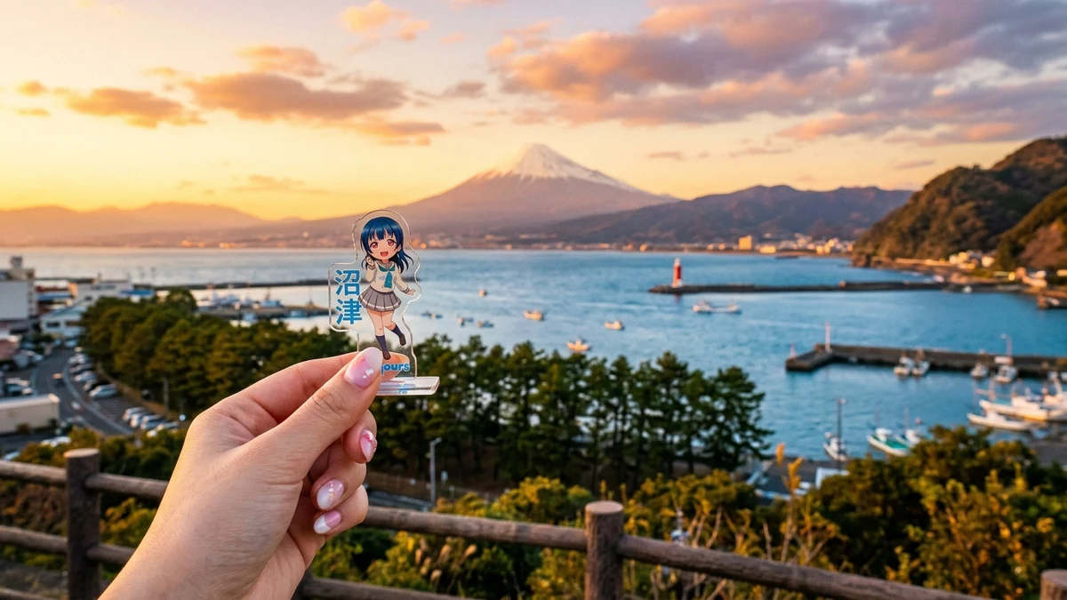 【静岡】アニメ聖地巡礼＆オタク旅マップ！ラブライブ沼津・ゆるキャン