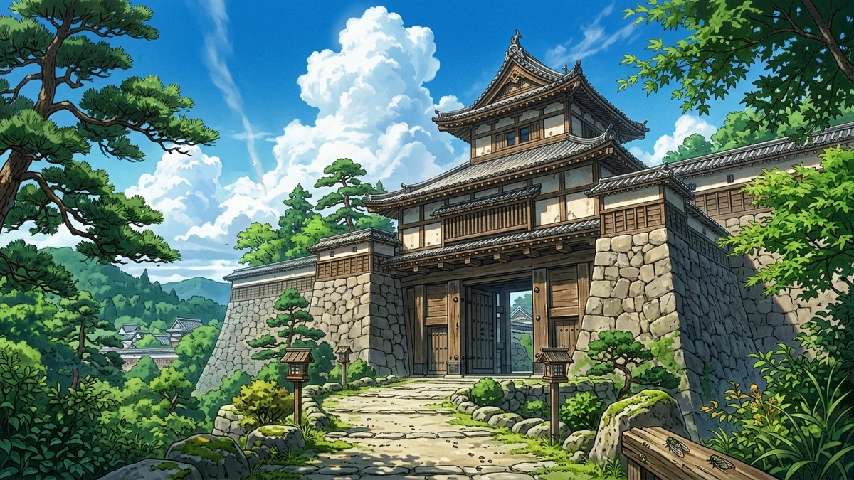 【サマーウォーズ聖地巡礼】上田城・別所線・陣内家屋敷門マップ