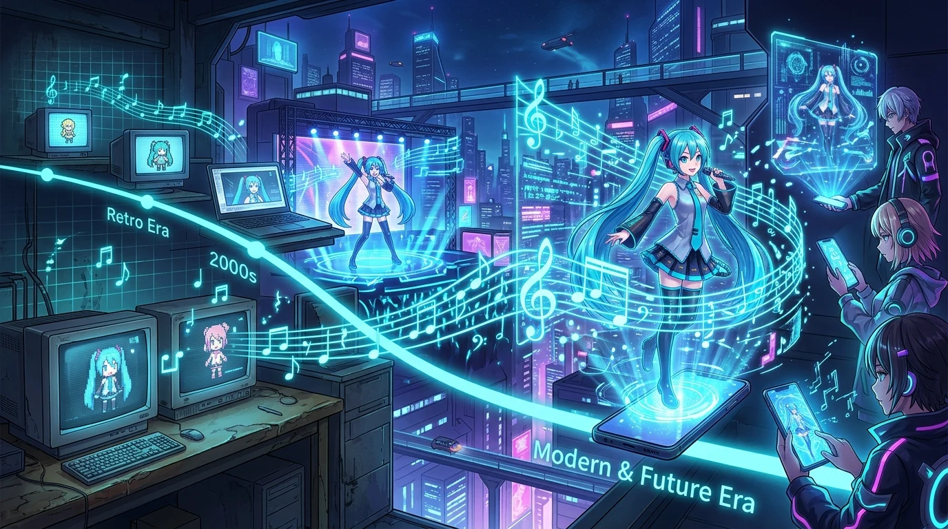 初音ミクの誕生と歴史・公式プロフィール