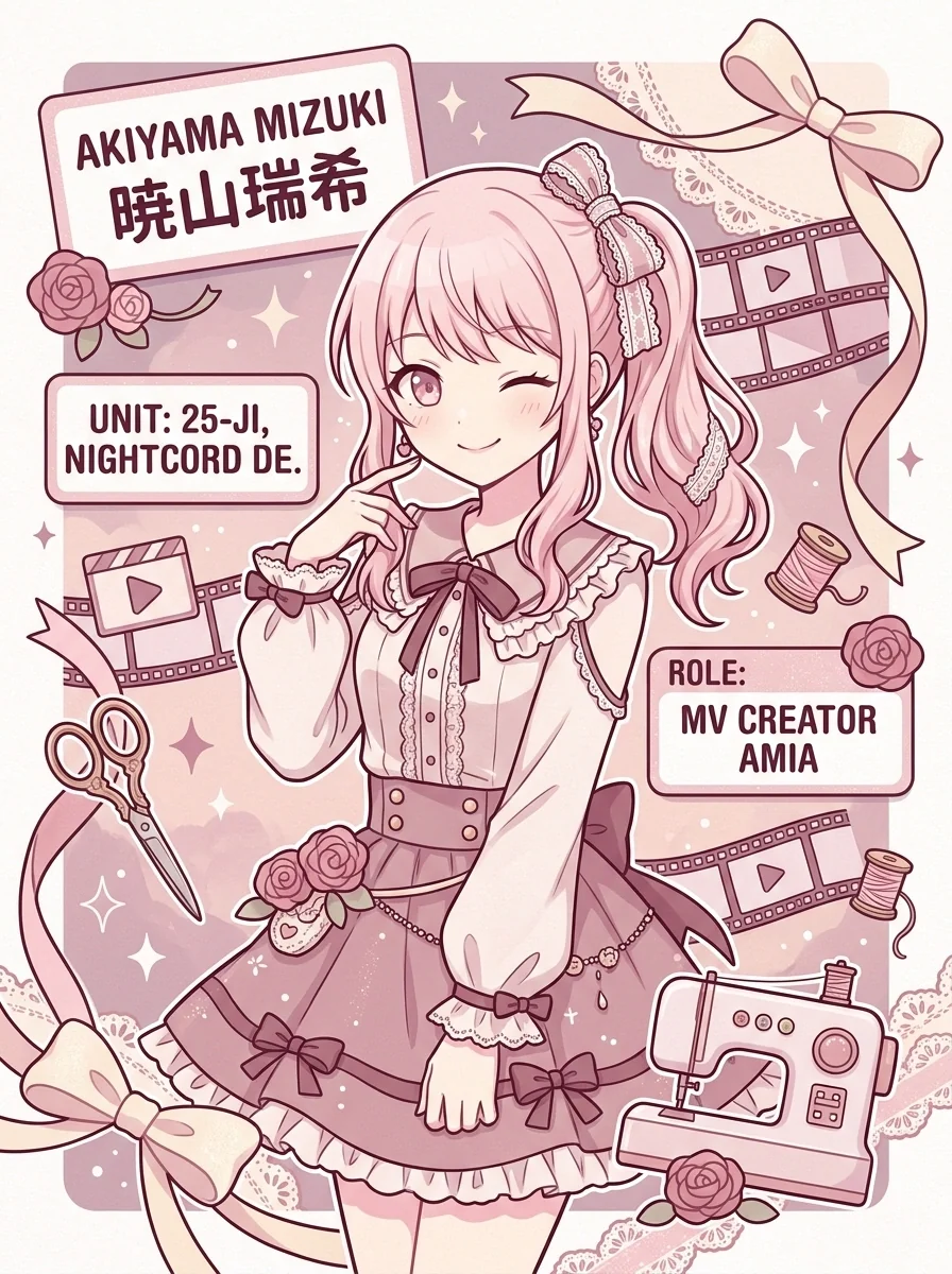 【プロセカ】暁山瑞希の公式設定・声優(CV)・抱える秘密と代表曲図鑑の重要ポイント図解まとめ
