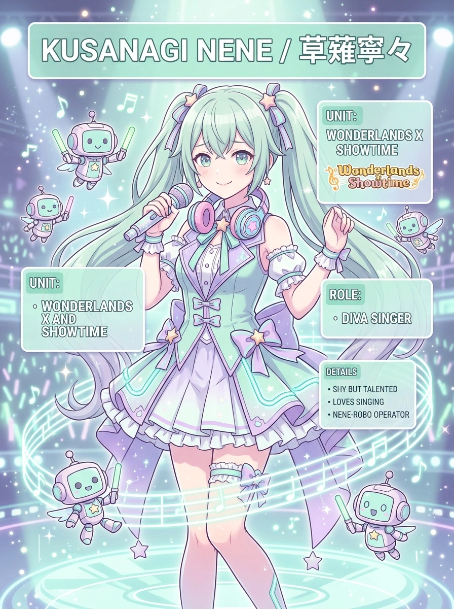 【プロセカ】草薙寧々の公式プロフィール・声優(CV)と魅力！歌姫のトラウマ克服とワンダショの絆の重要ポイント図解まとめ