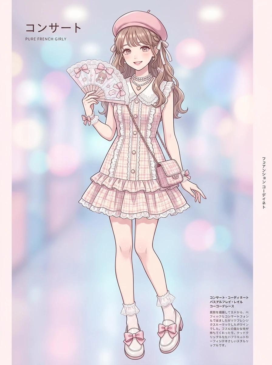 フレンチガーリー参戦服スタイル