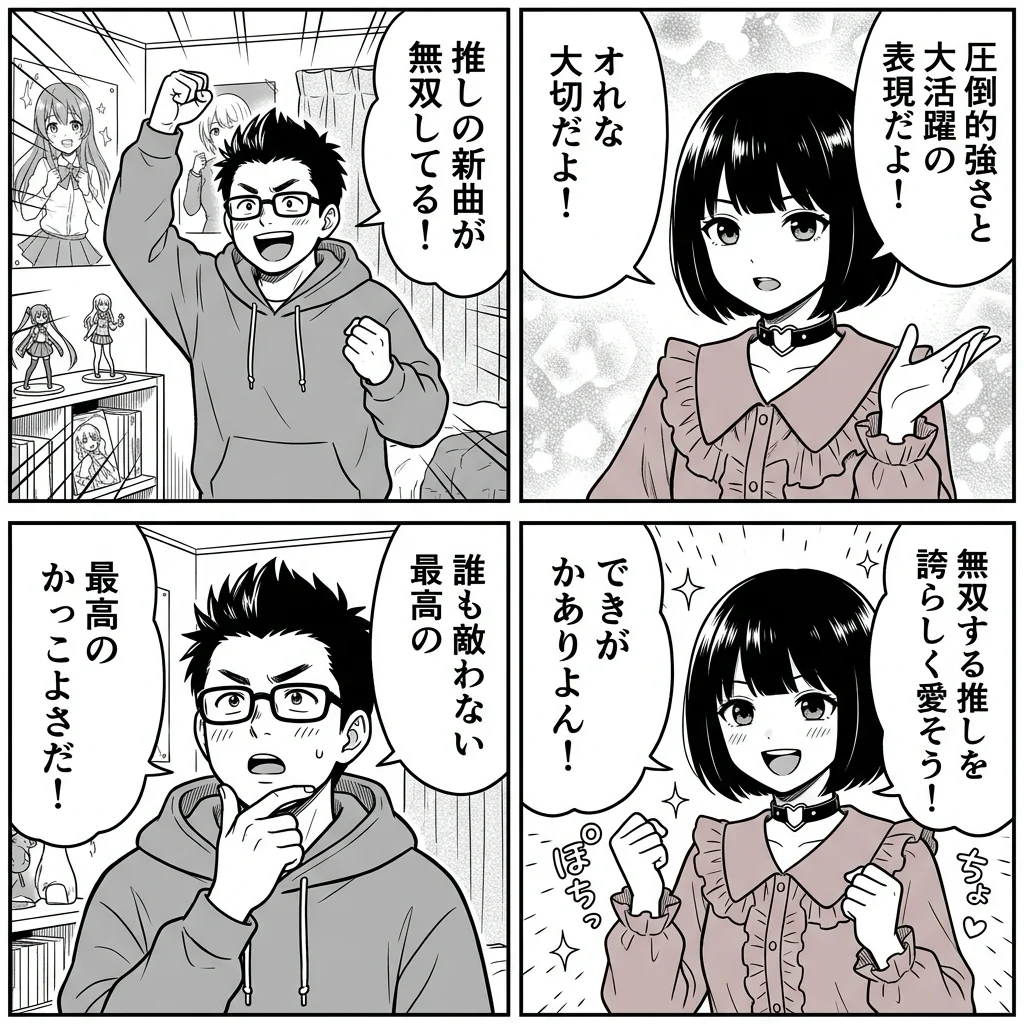 4コマ漫画