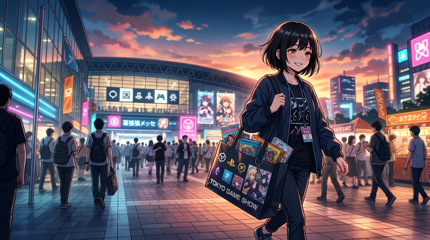 TGSコスプレエリアの様子